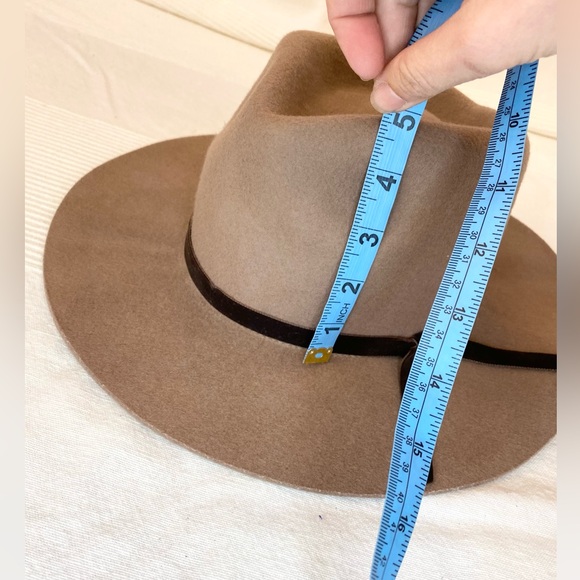 Lucky Brand 100% Genuine Wool Felt Bow Hat Fedora - Picture 9 of 16